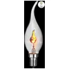 Image de Kaarslamp - E14 - 3W - Super Warm Wit <2200K - Filament - Helder