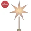 Image de Naturel kerstster Elice met E14 fitting - 85 cm