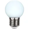 Image de Prikkabel - Kogellamp - E27 - 1W - Daglicht - 6000K - Opaal