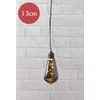 Image de Hangende LEDlamp Glow -zwart -lichtkleur: Warm Wit -Werkt op batterijen -Met timer functie -Kerstdecoratie