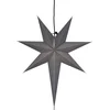 Image de Star Trading "Ozen" - hangende kerstster - zwart - papier - B 55 cm - H 65 cm
