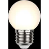 Image de Prikkabel - Kogellamp - E27 - 1W - Extra Warm Wit - 2700K - Opaal