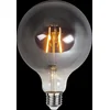 Image de G125 Globelamp - E27 - 1.8W - Super Warm Wit <2200K - Filament - Rookglas