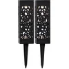 Image de 2 stuks LED solar tuinpadverlichting 'Izola'