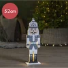 Image de Notenkraker grijs / wit met LED verlichting - 52 cm