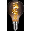 Image de Kogellamp - E14 - 3W - Super Warm Wit <2200K - Filament - Rookglas
