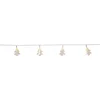 Image de Star Trading Batterijgevoede Kerstverlichting 'Izy', 10 Transparante LED Kerstboomversieringen, Timer, L 135cm