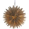 Image de Star Trading Grote papieren ster 'Winter' in beige, goud gestippeld, 3-laags, decoratieve vouw, Ø 60cm