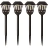 Image de Star Trading Lace solar tuinlamp set van 4, schemersensor