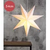 Image de Papieren Kerstster "Dot"- 54cm -lichtkleur: Warm Wit -met stekker -Kerstdecoratie