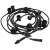 Image de Star Trading lichtketting, EXTRA Connecta, accessoire voor het Connecta systeem, 10x B22 fittingen, zwart, L 735cm