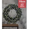 Image de Verlichte Kerstkrans "Edmonton" 70cm