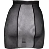 Image de High-waist fishnet skirt - Black - O/S