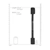 Image de Shots - Ouch! Stevige Handboeien met Handvat black