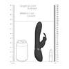 Image de VIVE by Shots - Taka - Opblaasbare Rabbit Vibrator - Zwart