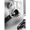 Image de Ball Gag met rubber bal	Ball Gag met rubber bal   Zwart
