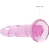 Image de Shots - RealRock Niet-Realistische Dildo met Zuignap - 17 cm pink