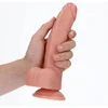 Image de Dildo with Balls and Suction Cup - 8''/ 20,5 cm