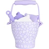 Image de SWIM ESSENTIALS Strandspeelset - Luipaard lila - 5 delen - Duurzaam siliconen
