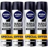 Image de Nivea MEN Invisible for Black & White 48 H Deo Spray - Voordeelverpakking 4 x 150 ml