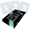 Image de QBIX Cijfersjablonen Set - 10 x 8,5cm - Cijfers & Symbolen - Cijfers zijn 5cm hoog