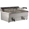 Image de Professionele Horeca Tafelfriteuse 2x10L. - Elektrisch