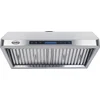 Image de Combisteel Afzuigkap Professioneel - 120cm Breed - 1530m3 Per Uur - heavy duty - 7227.0010 - Horeca