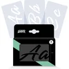 Image de QBIX Sierletter Sjablonen set - 30 alfabet stencils - letterhoogte 7cm - letter en cijfer sjablonen