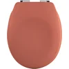 Image de spirella Toiletbril Softclose - Duroplast WC-Bril met Chromen Scharnieren - Hygiënisch en Stabiel - Terracotta