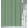 Image de Spirella Douchegordijn Gestreept   Stijlvol Douchegordijnen met Subtiel Streepdesign voor een Trendy Badkamer