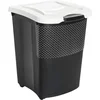 Image de Rotho MyPet Voercontainer - Zwart Wit - 38 l