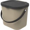 Image de Rotho Albula afvalscheiders - GFT afvalbak - 6L - cappuccino
