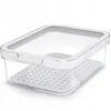 Image de Rotho CAUMA Koelkastorganizer 18.4x13.6x6.2 cm 1.2L Wit/Transparant