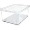 Image de Rotho CAUMA Koelkastorganizer 4.65L Wit/Transparant