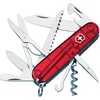 Image de Victorinox Swiss Army Huntsman Multitool 15 Functies Transparant Rood