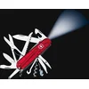 Image de Victorinox Huntsman Lite 20 functies zakmes rvs rood transparant
