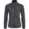 Image de Odlo Jacket ESSENTIAL LIGHT PRINT ZWART - Maat M