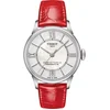 Image de Tissot Chemin Des Tourelles T0992071611800 Horloge - Leer - Rood - Ø 35 mm