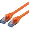 Image de ROLINE Patchkabel Cat.6A UTP, Component Level, LSOH, oranje, 0,3 m