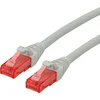 Image de ROLINE Patchkabel Cat.6 UTP, Component Level, LSOH, grijs, 0,5 m
