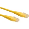 Image de ROLINE Patchkabel Cat.6 UTP (Class E), geel, 0,3 m