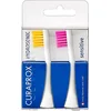 Image de Curaprox Hydrosonic Opzetborstel Sensitive Duo Geel Roze - 2 stuks