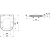 Image de LAUFEN LUA wc bril met deksel met quickrelease, wit