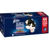 Image de Purina felix Katten natvoer met rund, kip, zalm & tonijn, gemengde variatie Multipack (44x85 g), 3.74 kg
