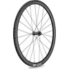 Image de Dt Swiss Crc 1100 Spline 38 Cl Disc Tubular Racefiets Voorwiel Zwart 12 x 100 mm
