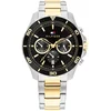 Image de Tommy Hilfiger TH1792095 Jordan Heren Horloge - Mineraalglas - Staal - Zilverkleurig - 43 mm breed - Quartz - Vouw/Vlindersluiting - 5 ATM (douchen)