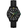 Image de Lacoste LC2030052 Mini Tennis Staal Silic Zwart 34,5mm