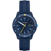Image de Lacoste LC2030053 Mini Tennis Staal Silic Blauw 34,5mm
