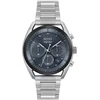 Image de BOSS HB1514093 TOP Heren Horloge - Mineraalglas - Staal - Zilverkleurig - 44 mm breed - Quartz - Vouw/Vlindersluiting - 10 ATM (zwemmen)