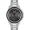 Image de HUGO HU1530347 #BRAVE Heren Horloge - Mineraalglas - Staal - Zilverkleurig - 46 mm breed - Quartz - Vouw/Vlindersluiting - 5 ATM (douchen)